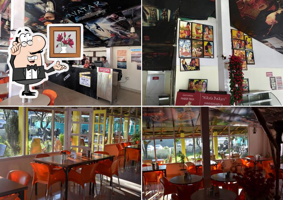 The interior of Taste of India Restaurant