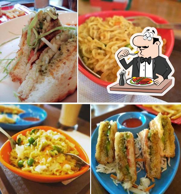Food at Caffeine Mug Cafe