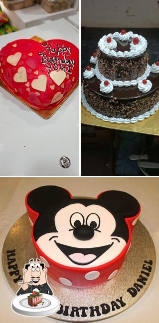 Chocolate cake at Baba Bakers