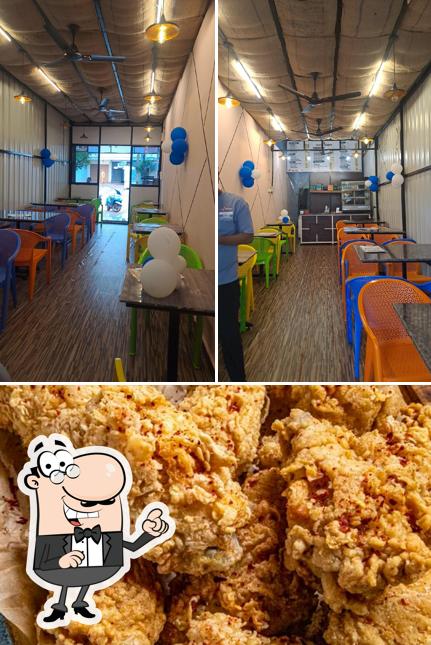 Among different things one can find interior and food at Sri Speedy Snacks Fried Chicken