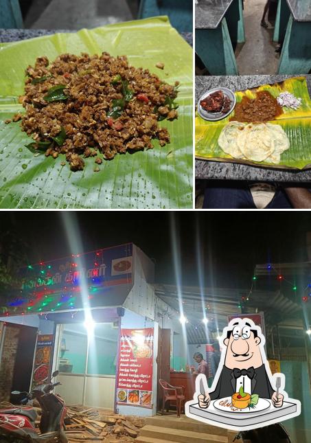 The restaurant's food and exterior
