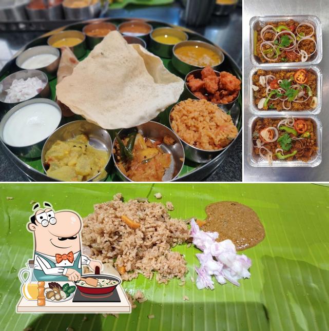 Fried rice at Rukhmani Ammal Vegetarian Restaurant