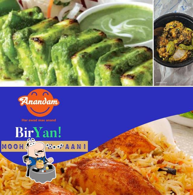 Food at Anandam Restaurant