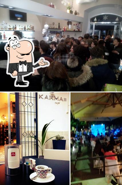 Dai un'occhiata agli interni di KARMA cafè