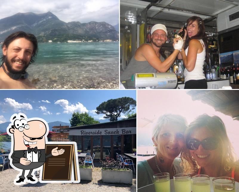 Gli esterni di Riverside Snack Bar