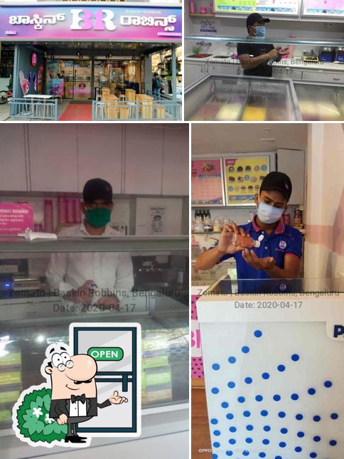 The exterior of Baskin Robbins - Ice Cream Desserts
