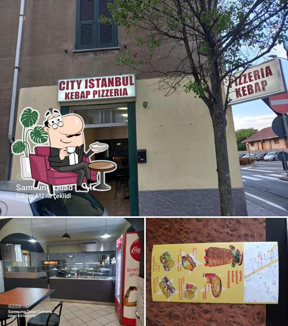 Gli interni di Cıty ıstanbul pizzeria kebap