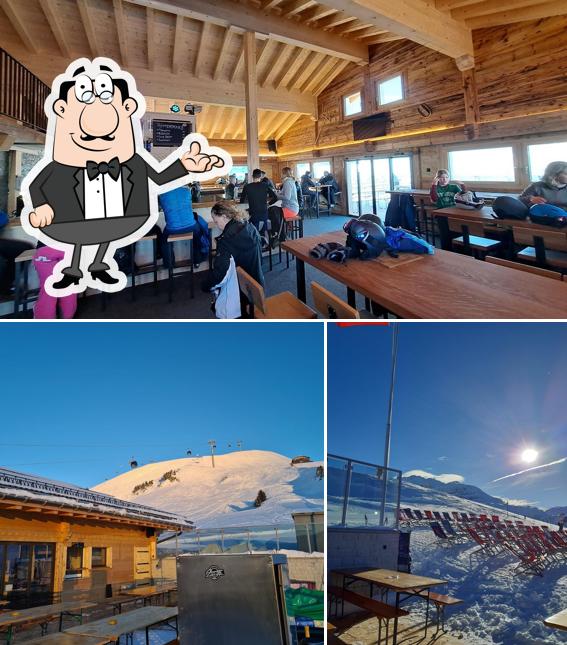 Gli interni di Ötzi Bar