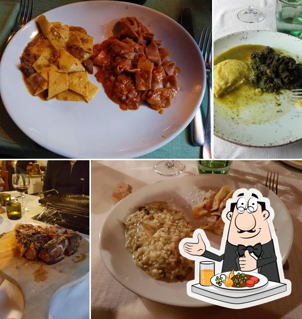 Cibo al Osteria dei Bruder