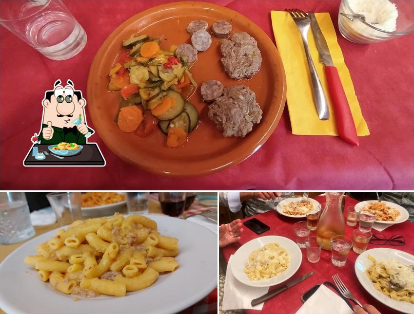 Maccheroni al formaggio al Trattoria Piazza Ansidei