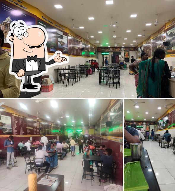 The interior of சாந்தி மெஸ் - Santhi Mess