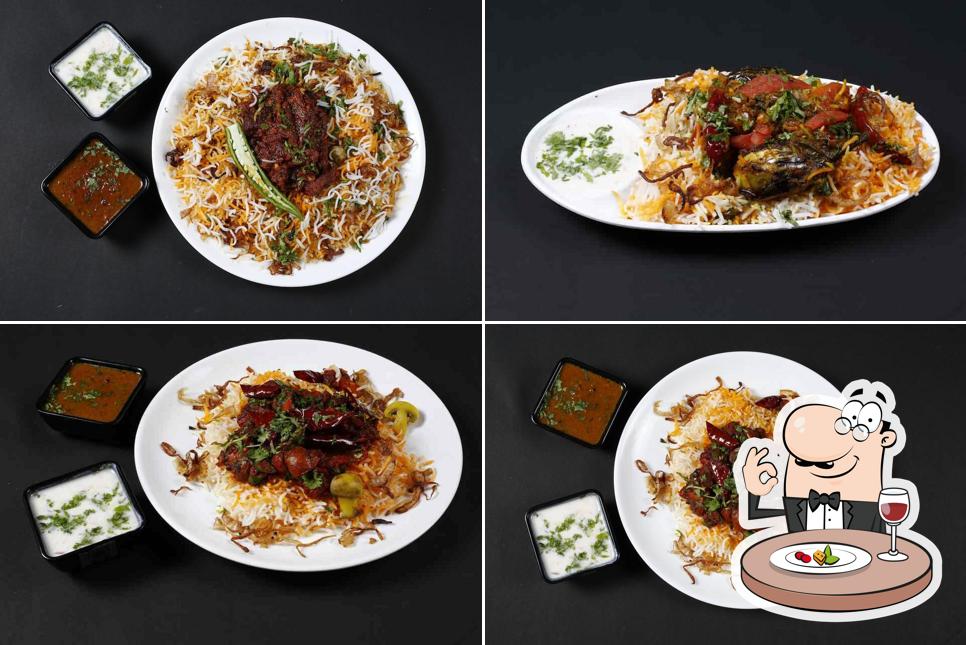 Food at Basmati Biryani Nation