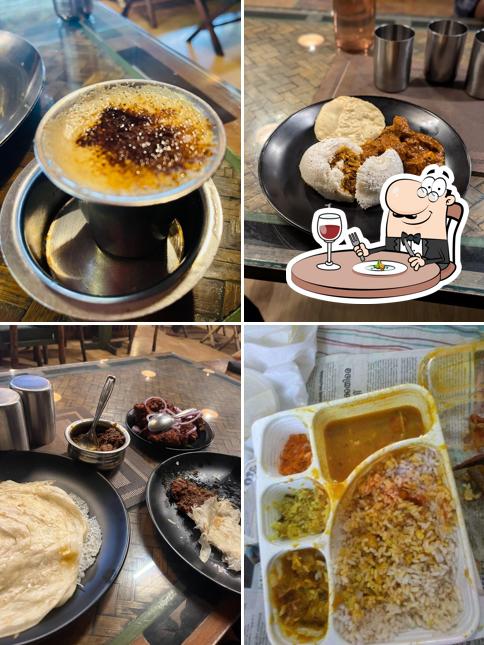 Creme brulee at Aavi Restaurant