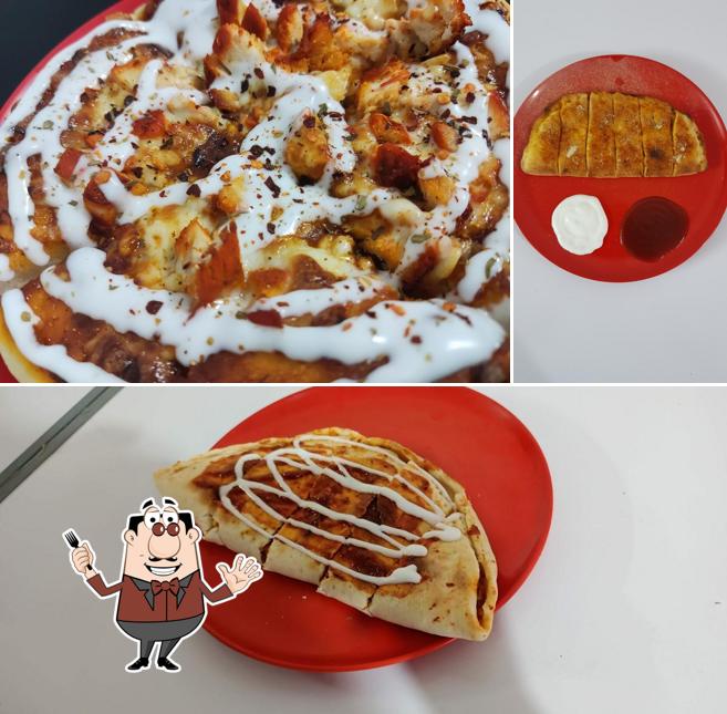Food at Alif Pizza and Fastfood