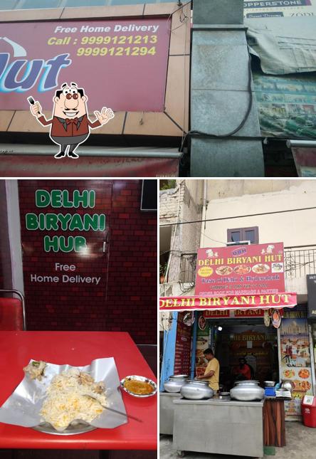 Meals at Delhi Biryani Hut