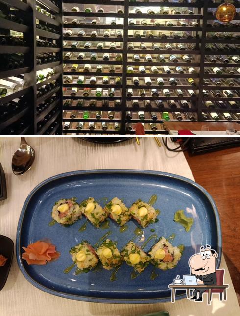 The interior of IZUMI