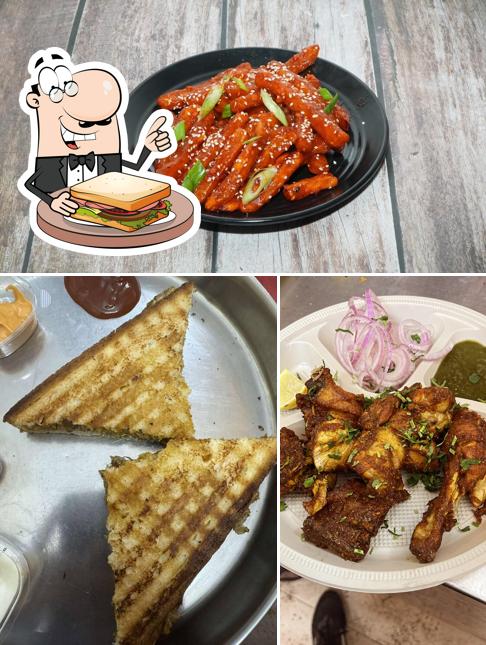 Grilled cheese sandwich at Kebab Paji