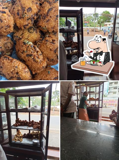 Meals at Krishna Moopans Tea Shop