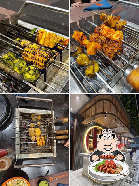 Food at Mad Over Grills