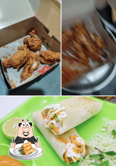 Spring rolls at OLD AL-BAiK (Aliganj)