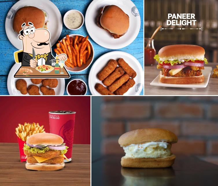Food at Wendy's Burgers