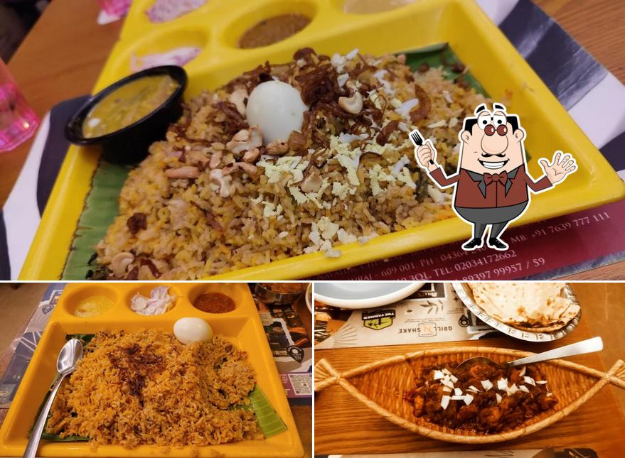 Food at London Grill N Shake