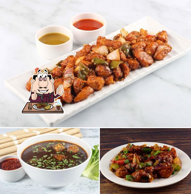 Order meat dishes at Mughal Darbar