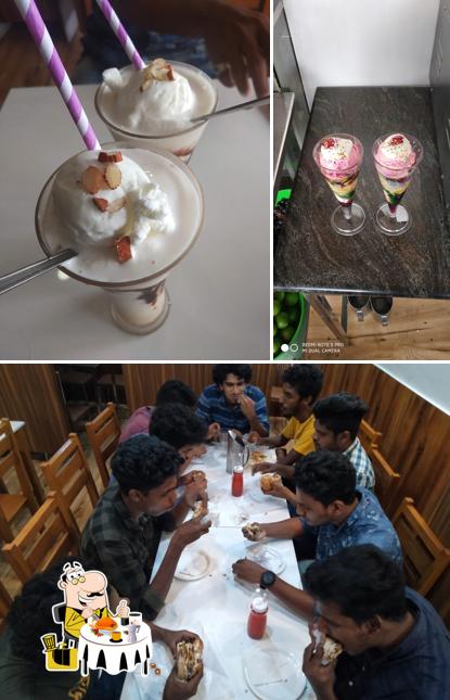 Check out the picture showing food and interior at Chick City Chavakkad