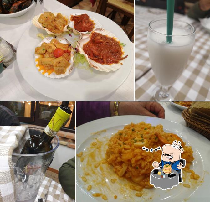 Cibo al Ristorante Hotel La Perla