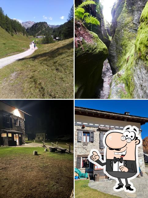 Puoi goderti l'aria fresca da seduto all'esterno di Locanda Punta Fizzi