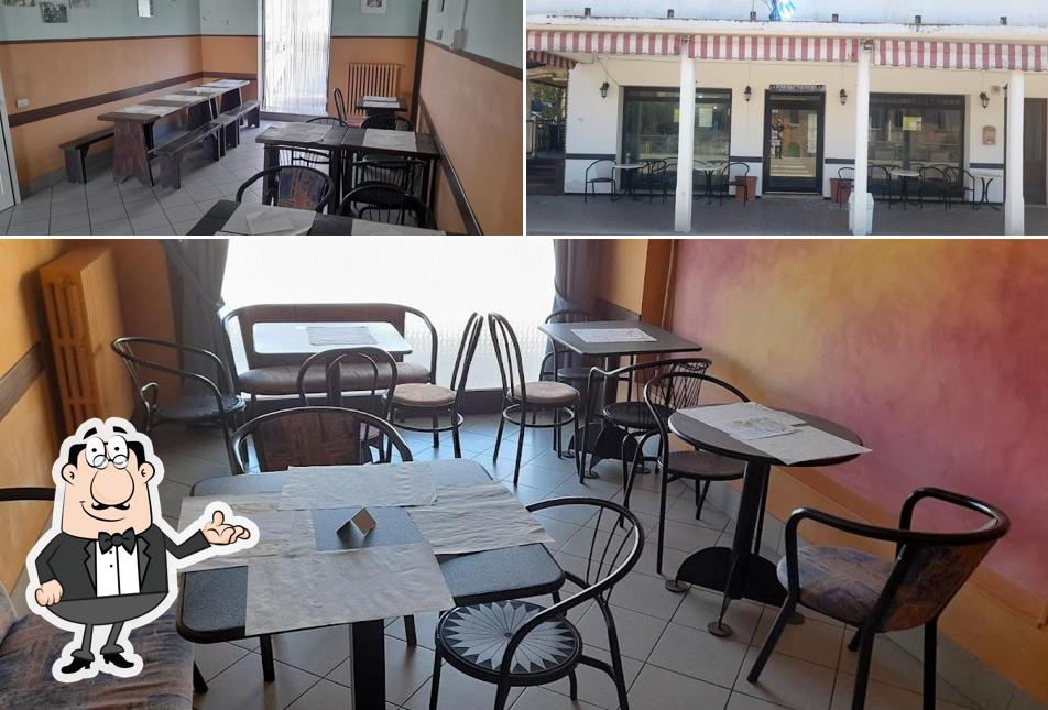 Gli interni di Bar Del Portico
