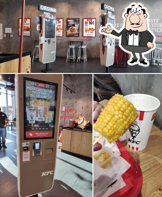 Gli interni di KFC