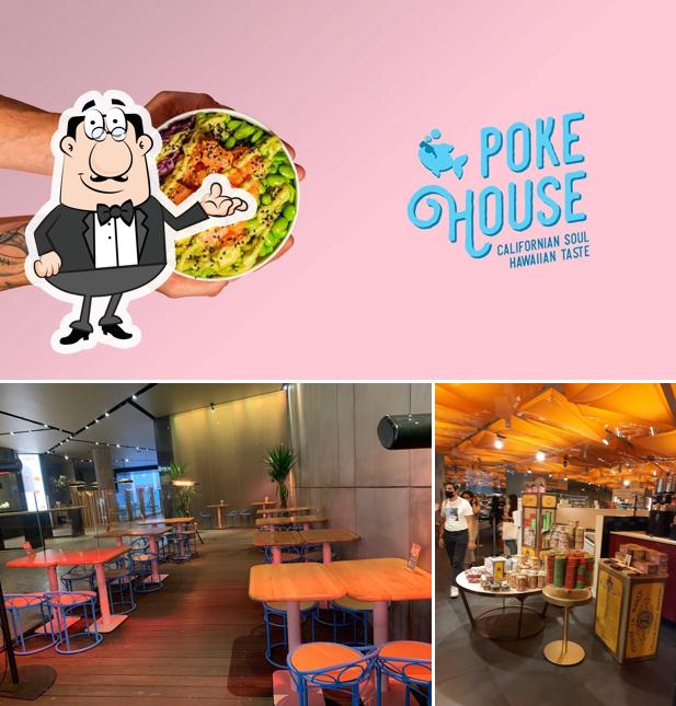 Gli interni di Poke House - Rinascente kiosk