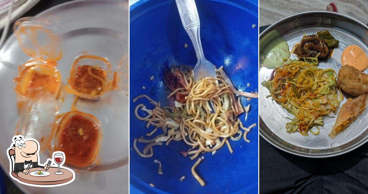 Food at Golden chopsticks