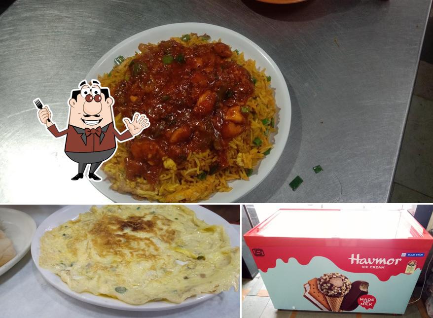 Food at Shapur Restaurant