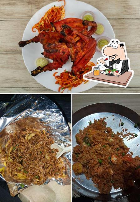 Among different things one can find food and interior at Hotel Bartania