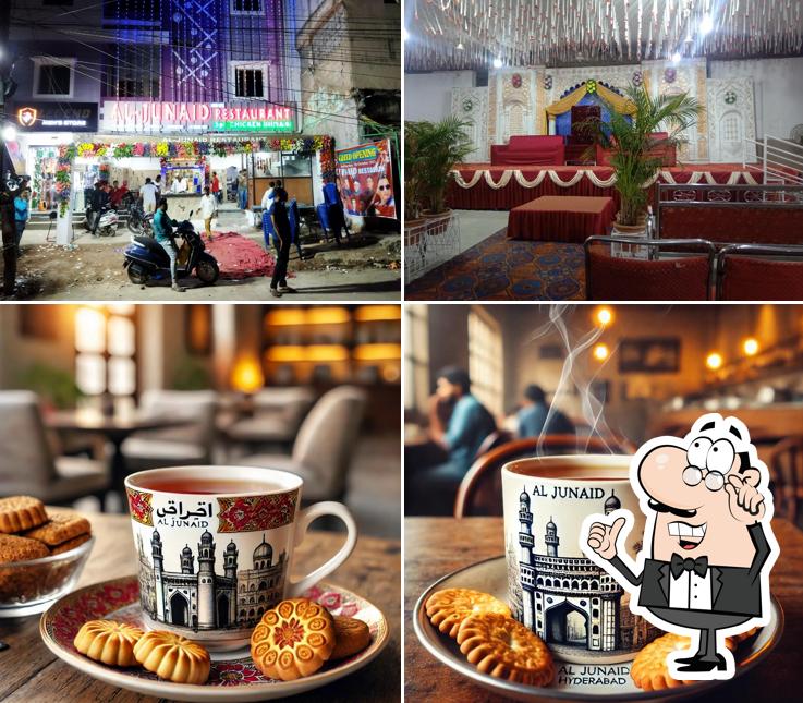 The interior of Al-Junaid Restaurant