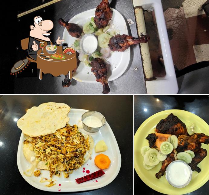 Food at Hotel New Sheza