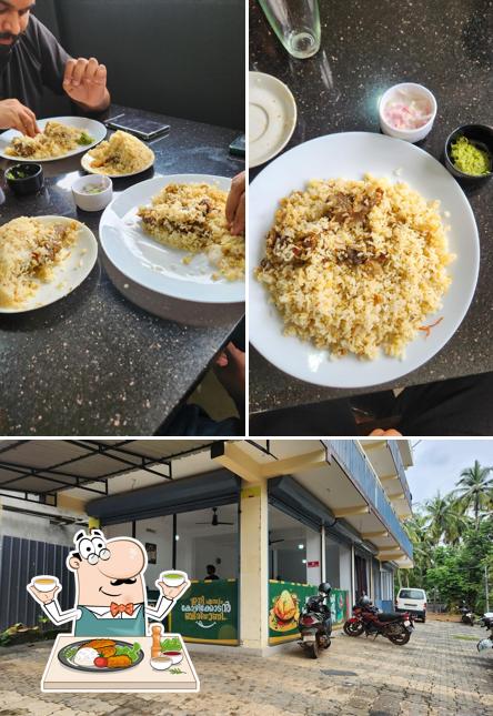The picture of Dum Delights Biriyani House’s food and exterior