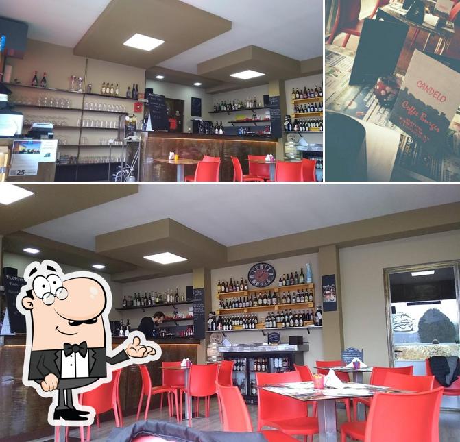 Dai un'occhiata agli interni di Candelo Coffee Burger