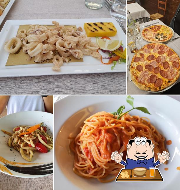 Cibo al Ristorante Pizzeria Hotel Al Fogo