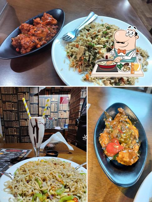 Fried rice at Ek Minute The Cafe of Joy