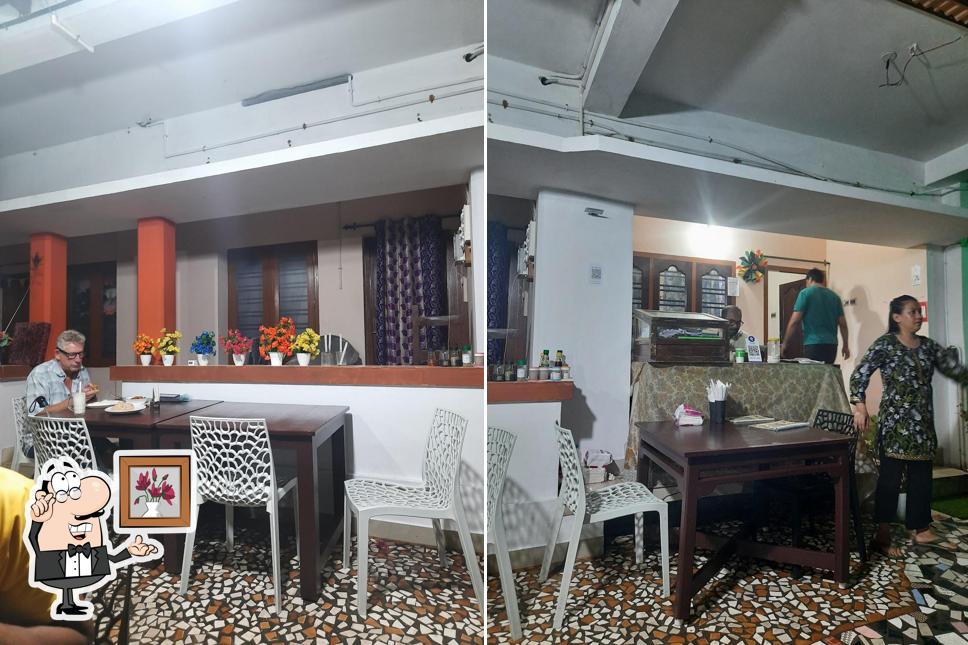 The interior of Annam veg restaurant
