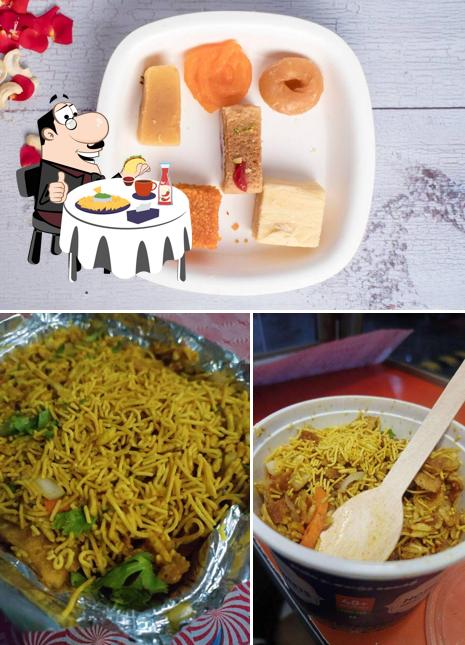 Cheese plate at Ganga Sweets
