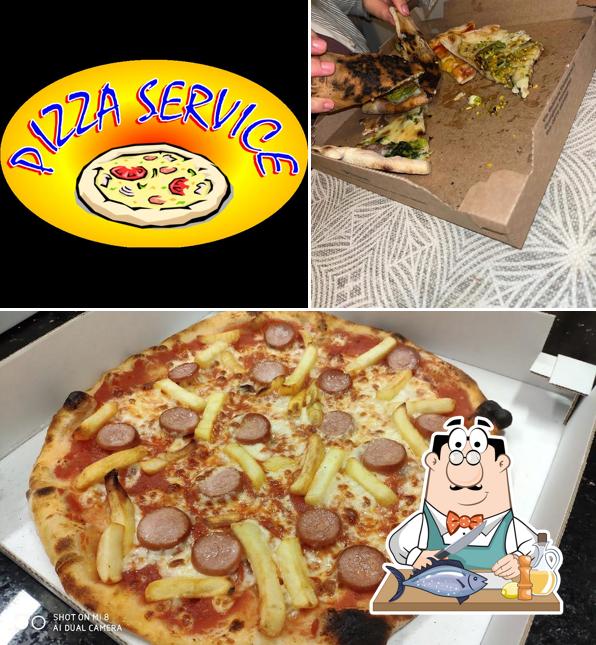 Salmone grigliato al Pizza Service