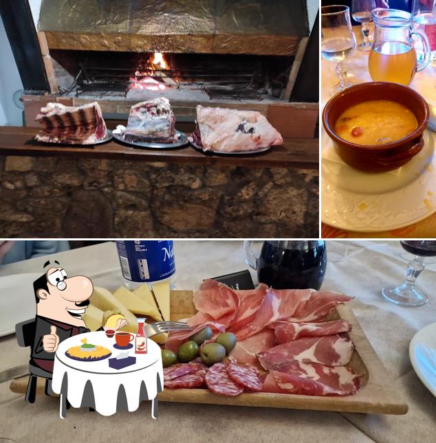 Piatto di formaggi al Ristorante 'O Sfizio'