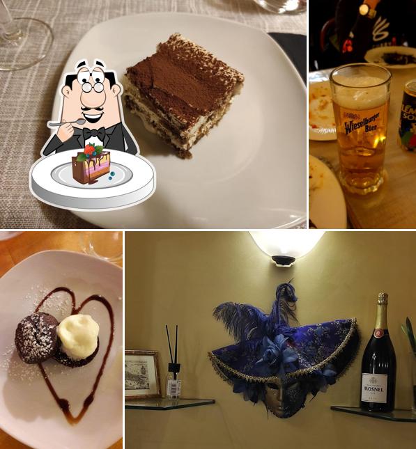 Torta al cioccolato al Ristorante Trovatore