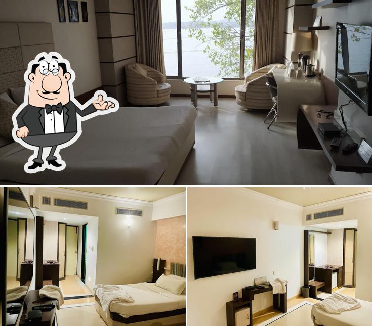 The interior of Hotel Ranjit’s Lakeview