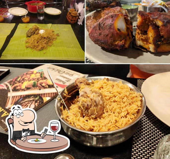 Meals at A.R Rahman biriyani