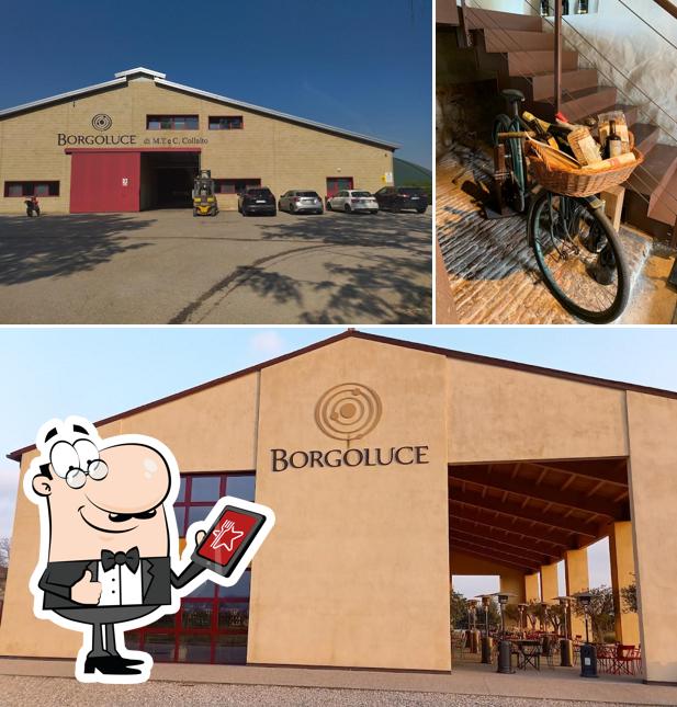 Gli esterni di Vineria Borgoluce